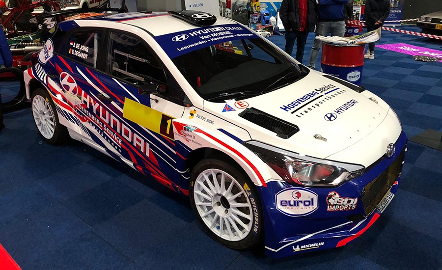 Bob de Jong Hyundai i20 R5 2020 livery