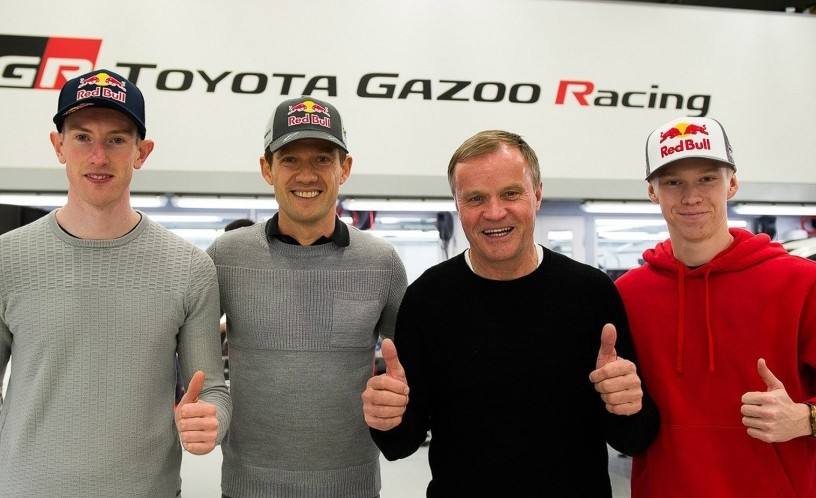 Toyota 2020 Ogier Evans Rovanpera