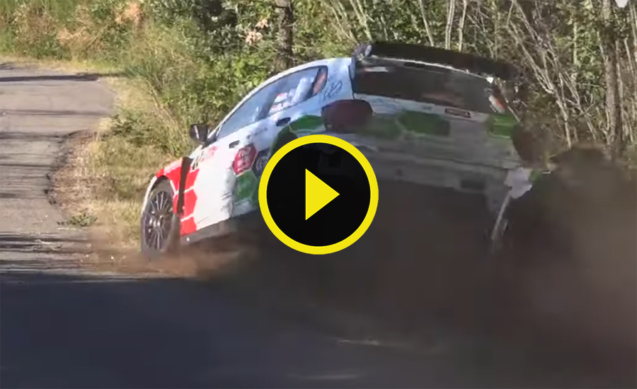 Video ERC Rally di Roma Capitale 2020 Dag 1 (Crahes & jumps)