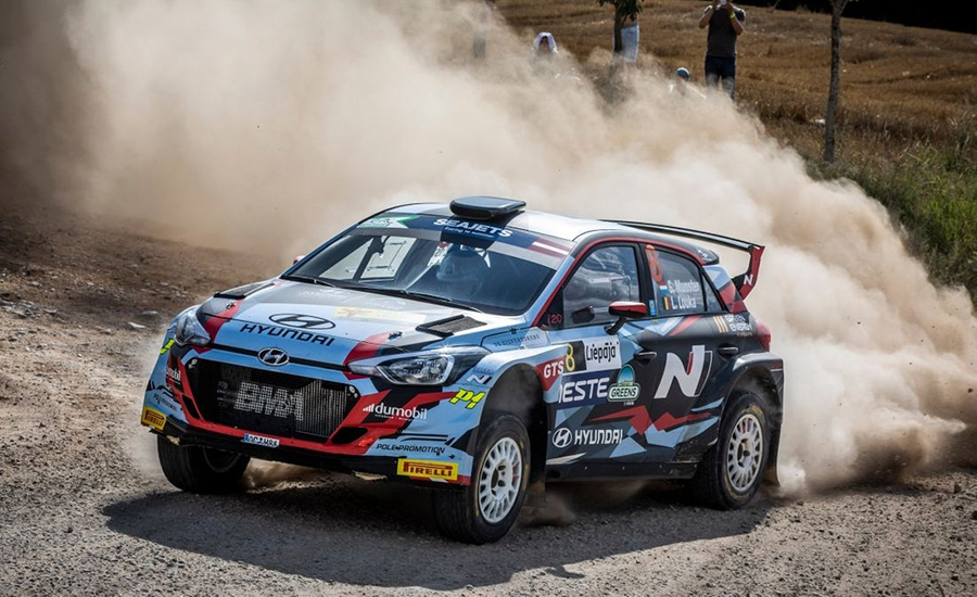 Grégoire Munster pakt eerste ERC1 Junior podium bij eerste wedstrijd met Hyundai R5