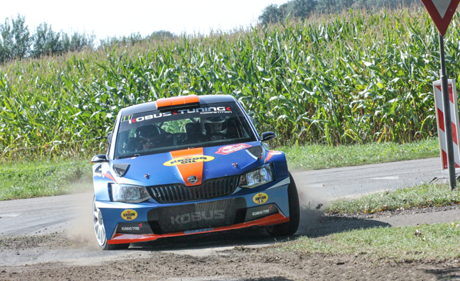 Kobus groeit en imponeert tijdens Vechtdal Rally