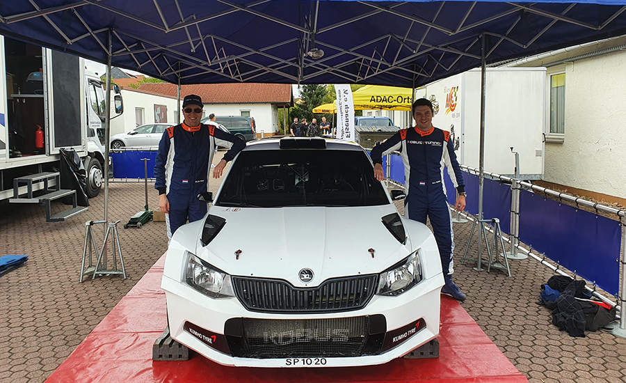Kobus met Kroon-Oil in Vechtdal rally
