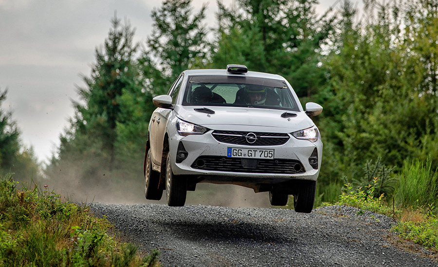Opel Corsa Rally4 startklaar voor 2021