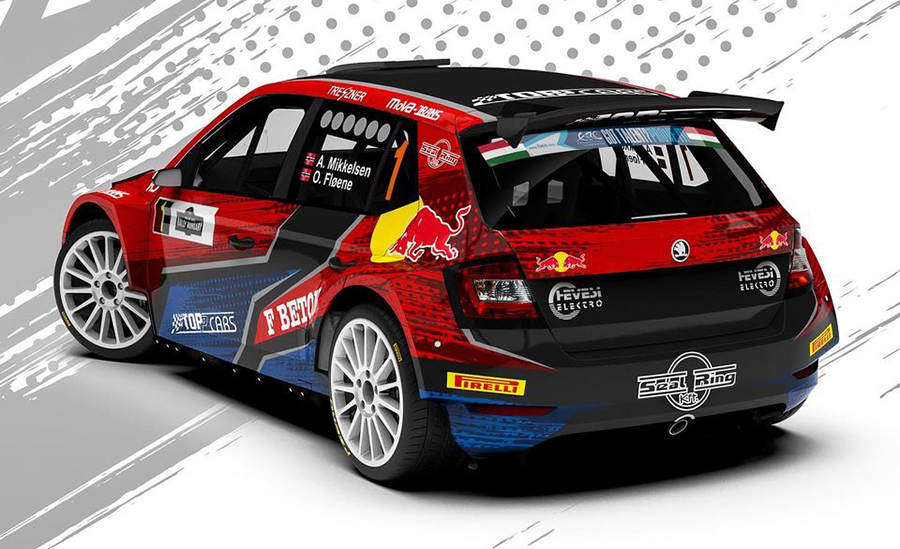 Mikkelsen met Skoda Rally2 Evo naar Rally Hungary