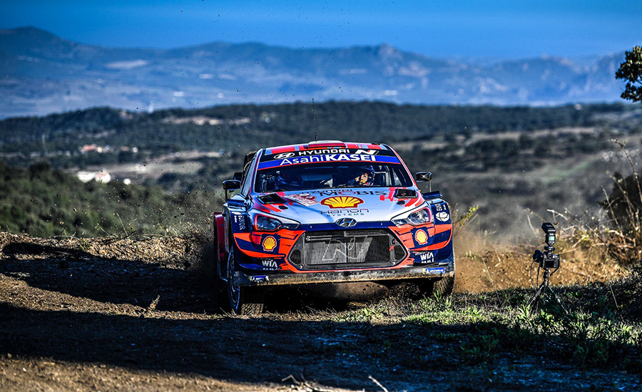 Sordo leider na eerste dag tijdens WRC Italië