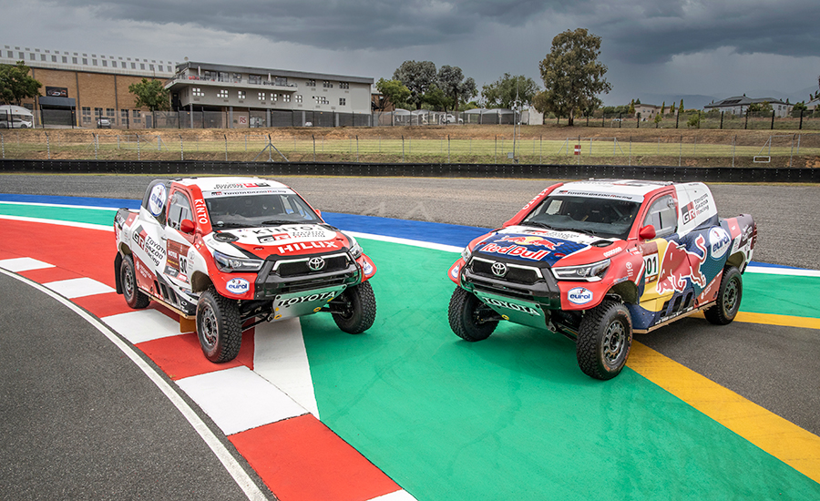 Fabrieksteam Toyota met vier auto’s naar Dakar Rally 2021