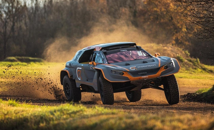 Abbring met elektrische Rally Raid auto naar Dakar 2021