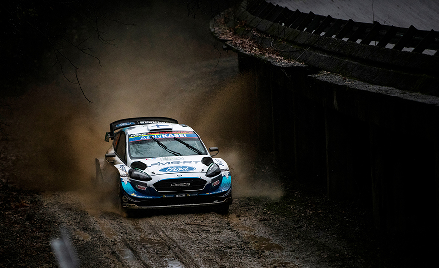 Esapekka Lappi volgt op slechts 1 second van Dani Sordo na dag 2 tijdens de WRC Rally Monza