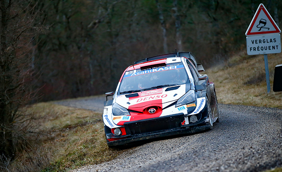 Evans leidt Rallye Monte Carlo na dag 2
