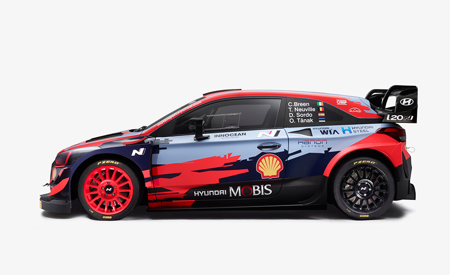 Hyundai WRC onthult livery voor 2021 i20 Coupe World Rally Car