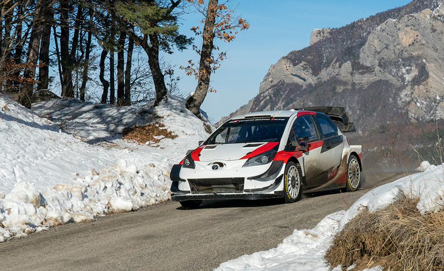 Ogier crasht tijdens Monte Carlo test