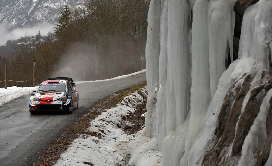 Ogier leidt Evans na Dag 3 Rallye Monte Carlo