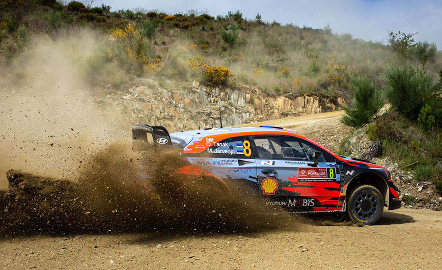 Tänak leider Rally van Portugal na dag 1, Neuville crasht