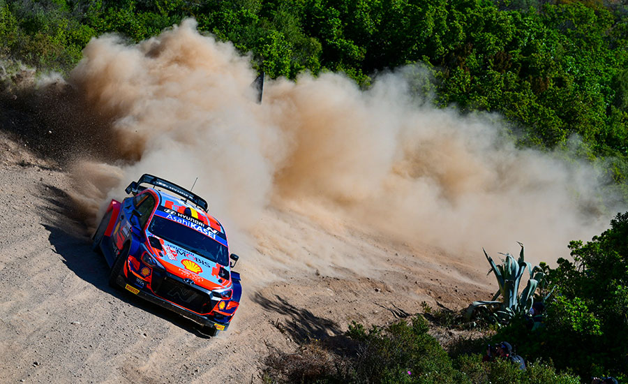 Neuville snelste in Shakedown Rally van Italië