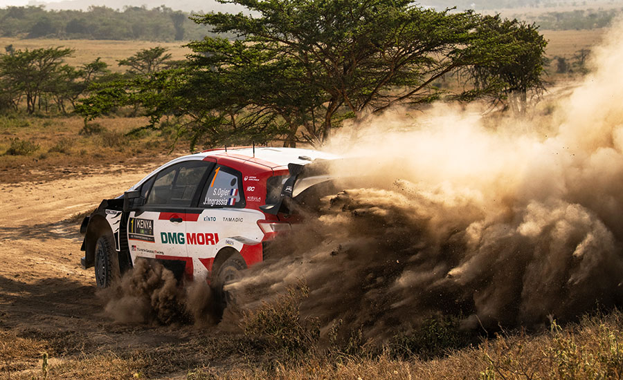 Ogier wint WRC Safari Rally na drama voor Neuville