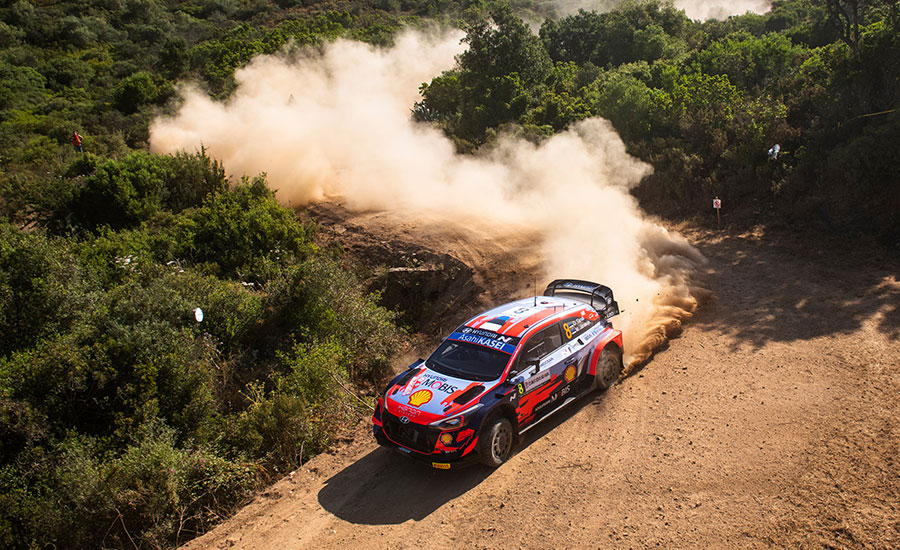 Tänak controleert WRC Rally van Italië na dag 1