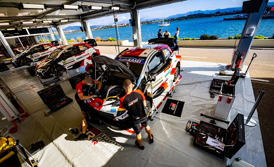 WRC team Toyota weer volledig terug naar Finland