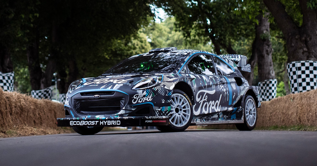 Het WRC team van M-Sport heeft vandaag de Ford Puma Rally1 Hybrid voor het WRC 2022 onthuld.