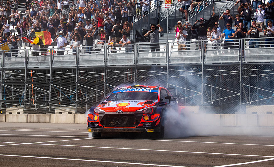 Neuville pakt overwinning in Ypres Rally