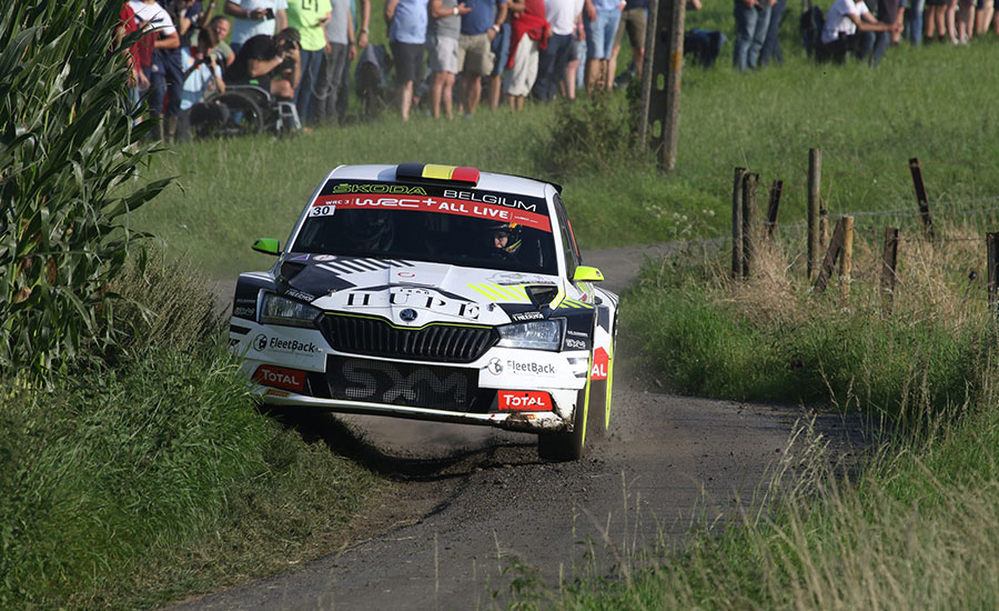 Alle BRC-toppers aan de start in Omloop van Vlaanderen Rally