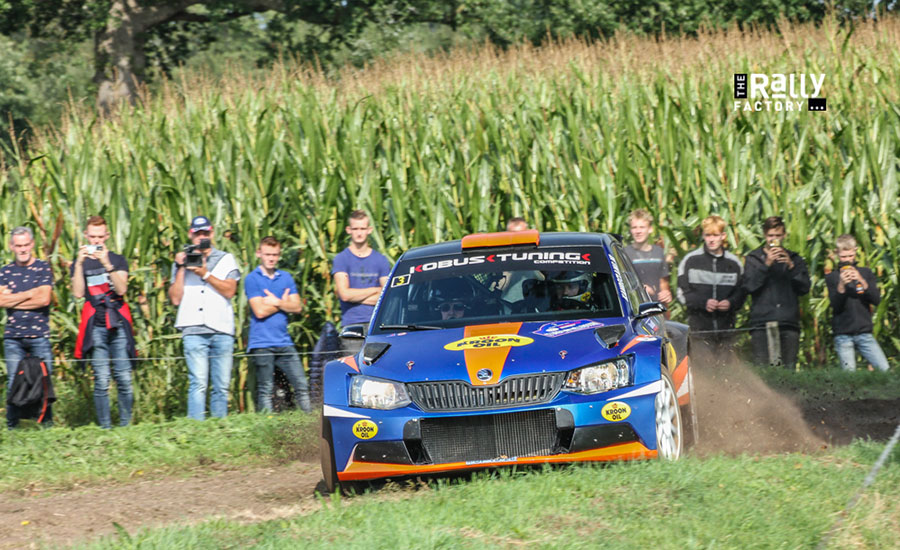 Gert-Jan Kobus pakt eerste rallywinst tijdens Hellendoorn Rally