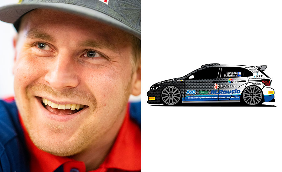 Lappi met Yaris WRC & Suninen met Polo R5 in WRC Rally Finland
