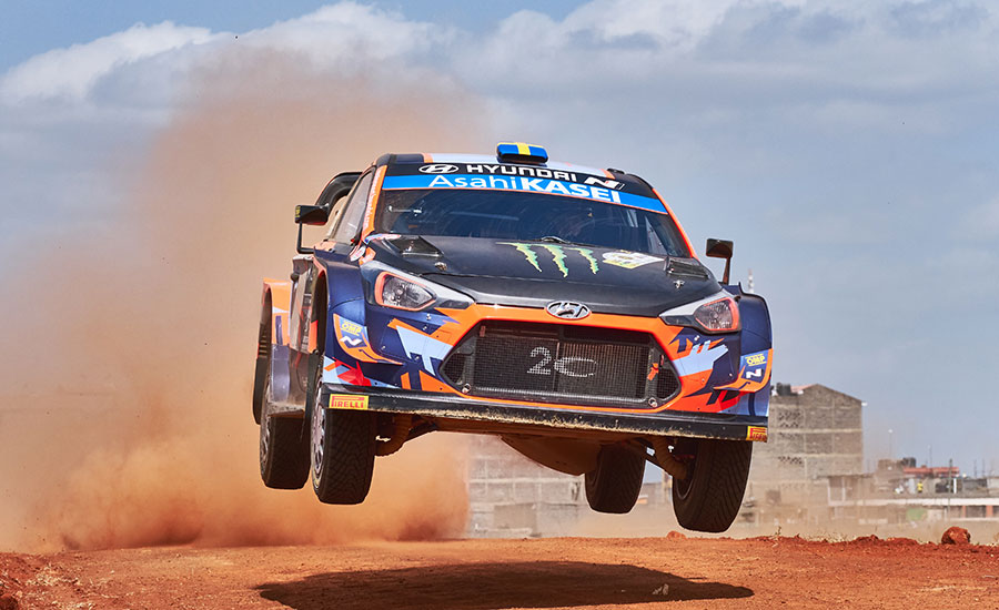 Solberg Jr. met Hyundai WRC in Rally van Spanje