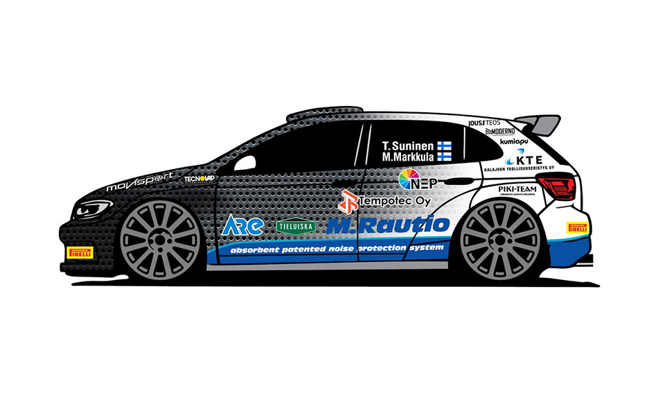 Teemu Suninen - WRC Rally Finland 2021 - Volkswagen Polo GTI R5
