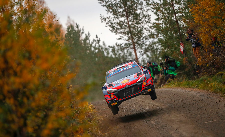 Tänak bovenaan in shakedown WRC Rally van Finland