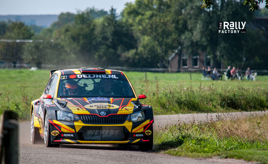 Van Deijne behaalt beste resultaat ooit in de ELE Rally