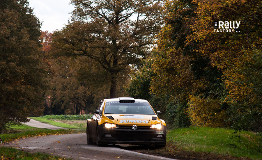 Van den Heuvel pakt eerste NK overwinning in Twente Rally