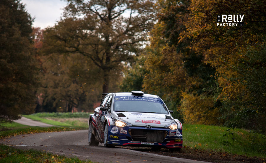 De Jong tweede in spannende Twente Rally