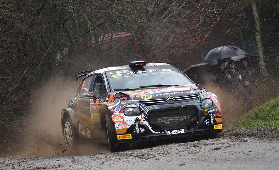 Spa Rally Dag 1: Rossel leider, Fernémont op titelkoers