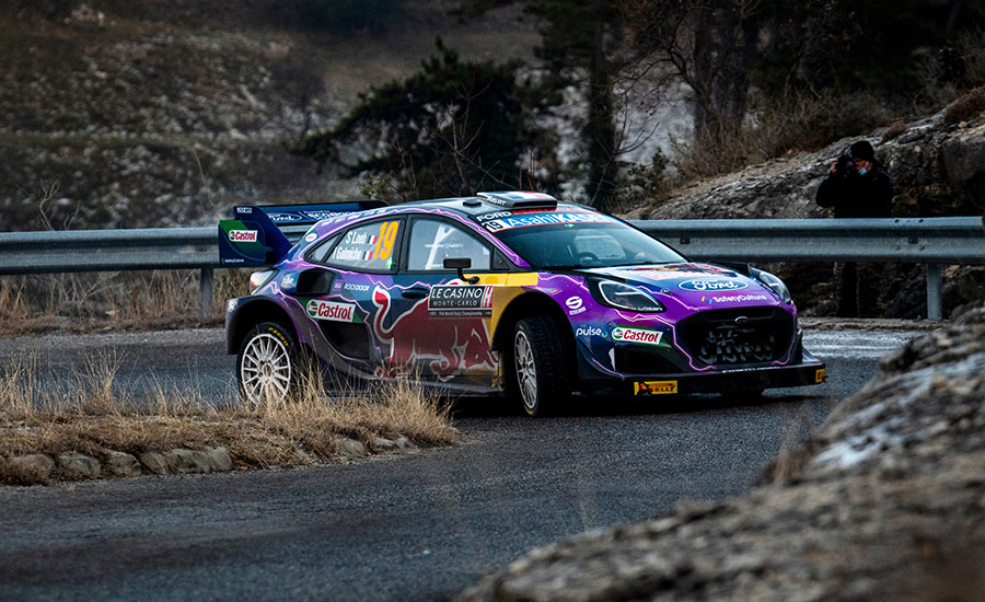 Loeb leider WRC Rally Monte Carlo na dag 2