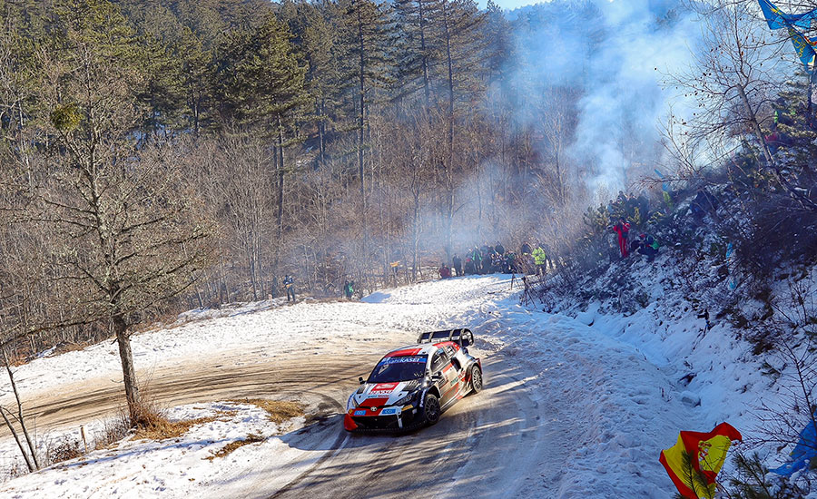 Ogier herpakt leiding na Dag 3 in Rally Monte Carlo