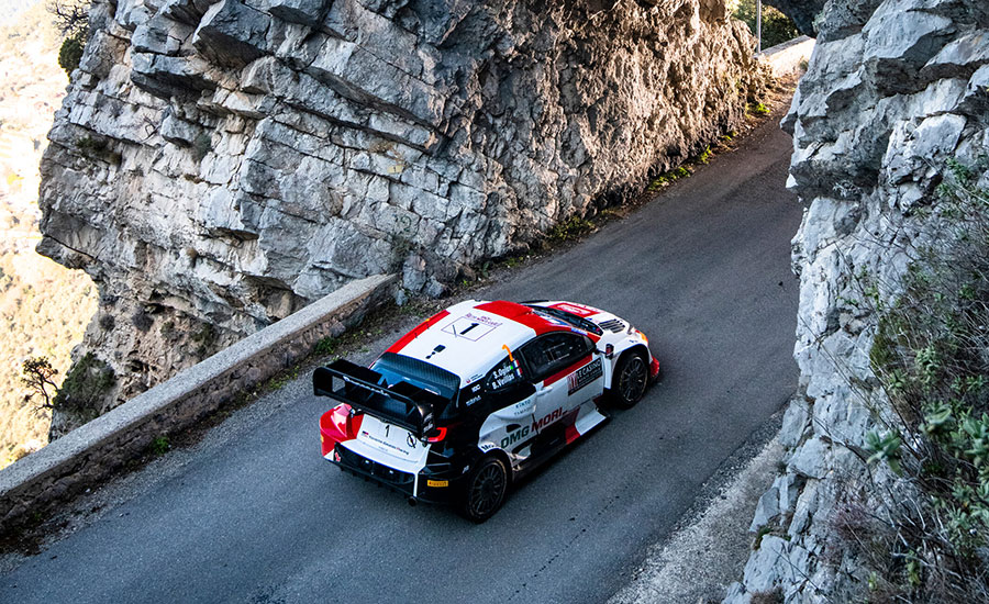 Ogier snelste in shakedown WRC Rally Monte Carlo