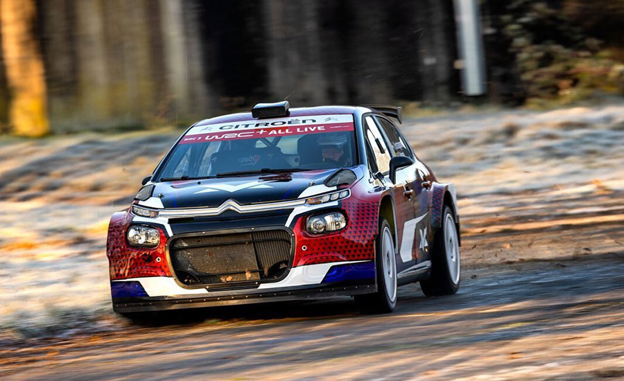 Jos Verstappen met C3 Rally2 in Haspengouw en South Belgian Rally