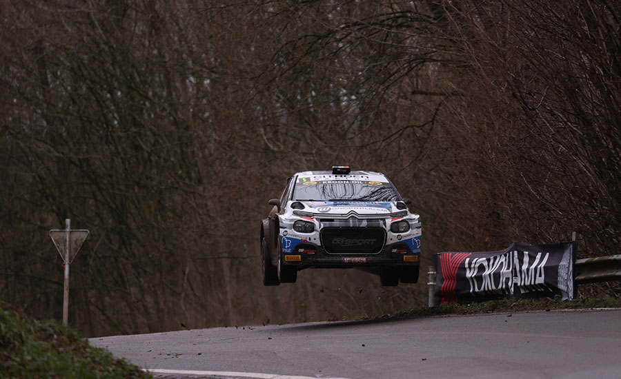 Lefebvre en Fernémont aan de start in Haspengouw Rally