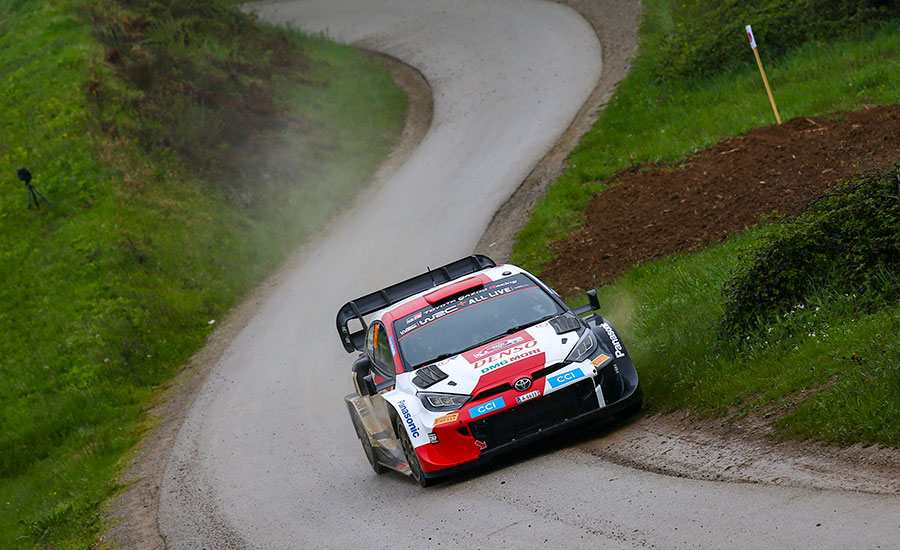 WRC Kroatië: Rovanperä dominant leider na dag 1