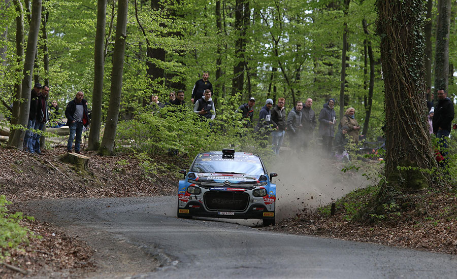 3 uit 3 voor Lefebvre in Rallye de Wallonie