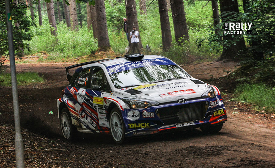 Foutjes kosten De Jong podium in ELE Rally