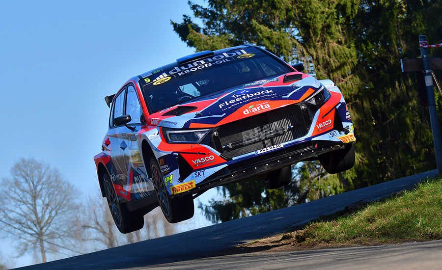 Sezoensrally 2022: ​Grégoire Munster gaat voor de dubbel op de maaskiezel