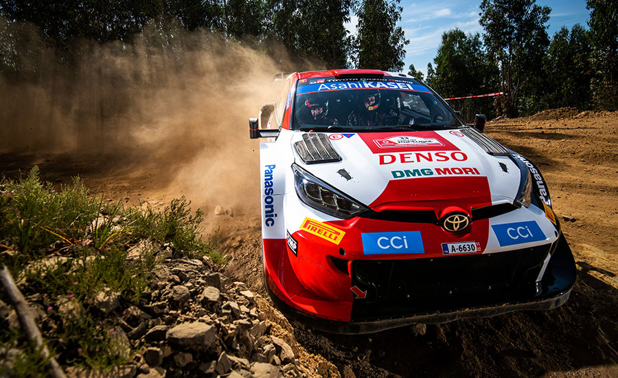 WRC Rally Portugal: Evans leidt, Loeb en Ogier vallen uit