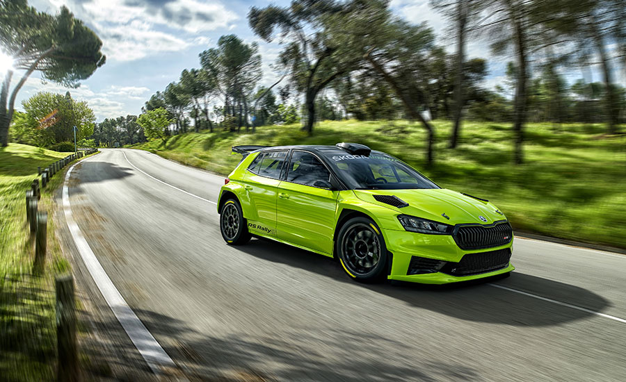 Škoda onthult nieuwe rally auto: Fabia RS Rally2