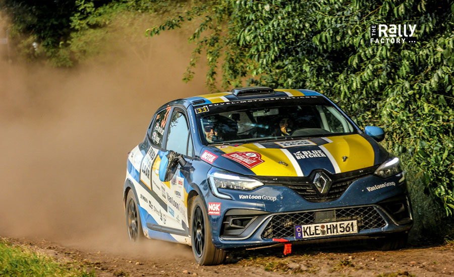 Vechtdal Rally: Verlinde opnieuw de sterkste in Clio Rally Trophy