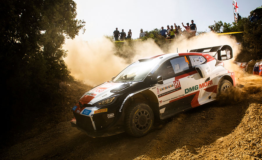 WRC Italie Lappi leider laatste 2 KP's geannuleerd
