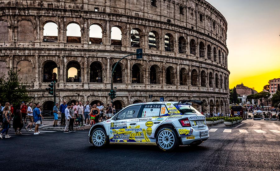 ERC Rally di Roma Capitale - De Tommaso wint, Llarena op titelkoers