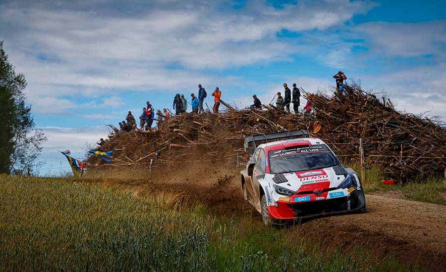 WRC Rally Estonia Estland: Rovanperä ongenaakbaar op zaterdag