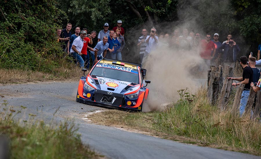WRC Ypres Rally Belgium: Neuville leider na dag 1 na perfecte middag