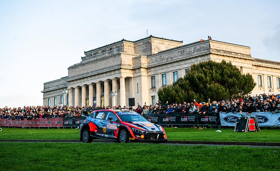 WRC Rally Nieuw-Zeeland: Tänak opent snelste in Super Special